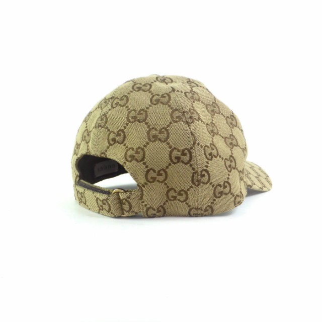 新品 グッチ（GUCCI） GGキャンバス ベースボール キャップ 帽子