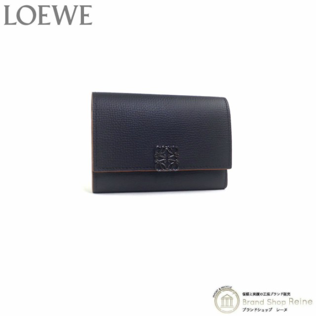 美品 ロエベ（LOEWE） アナグラム バーティカル ウォレット スモール