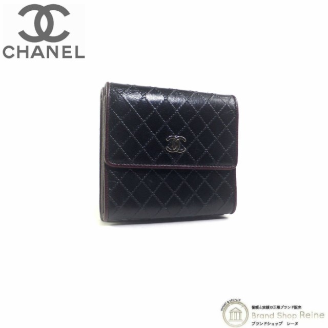 シャネルCHANEL ビコローレ Wホック 折財布 レディース - 小物