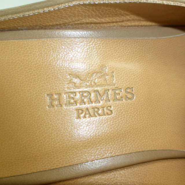 HERMES エルメス ビンテージ 本革 カーフスキン ノースリーブ ベスト