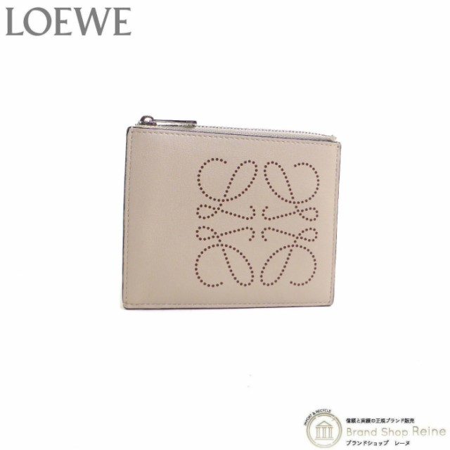 新品同様 ロエベ（LOEWE） アナグラム ブランド コイン カードホルダー