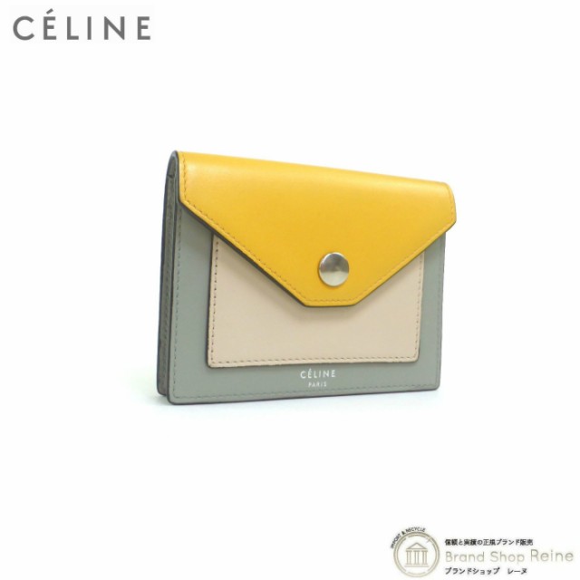 買い卸値 セリーヌ（CELINE） ポケット トライフォールデッド カード