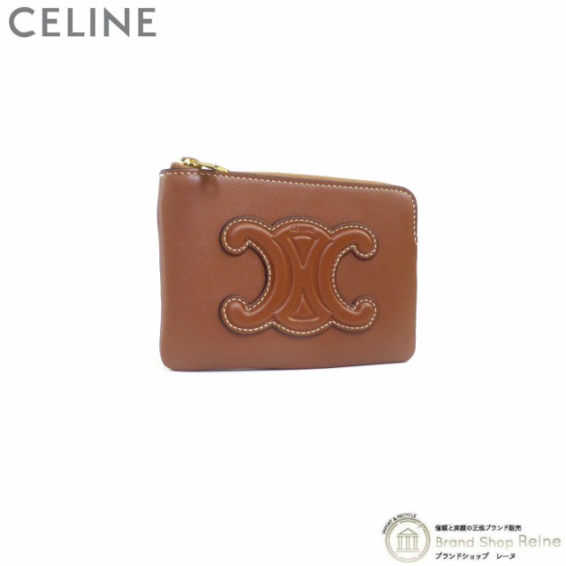 未使用品 セリーヌ（CELINE） トリオンフ COIN＆Card Purse フック付き