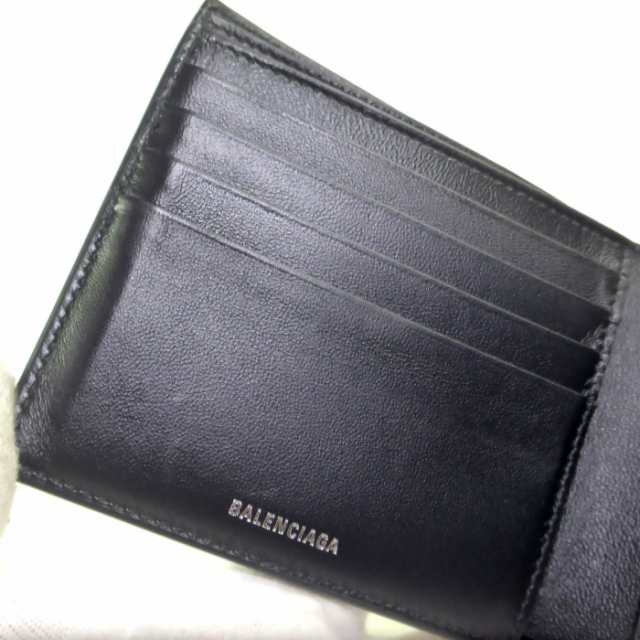 中古 バレンシアガ（BALENCIAGA） BBロゴ Embossed Monogram スクエア