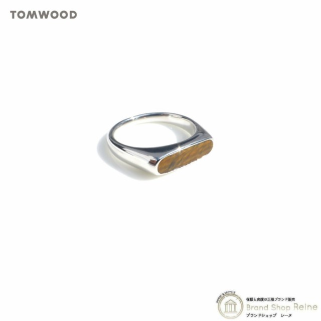 新品 トムウッド（TOM WOOD） マリオ リング タイガーアイ シルバー Mario Ring 925 指輪 #50 10号 R75SBTIE01S925のサムネイル