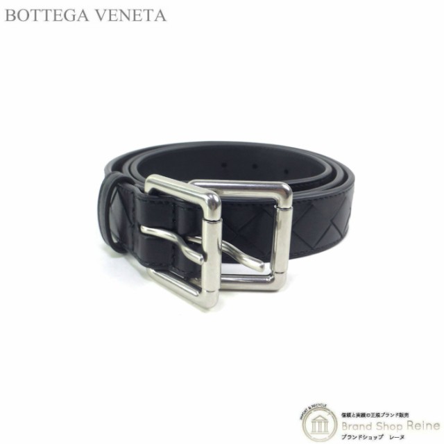 新品未使用】BOTTEGA VENETA ベルト イントレチャート レザー-