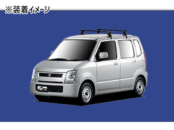 AZワゴン MJ21S ルーフレール無車 システムキャリア ベースキャリア 屋根置きタイプ VB4 FFA1 TA1 タフレック 1台分  法人のみ配送｜au PAY マーケット