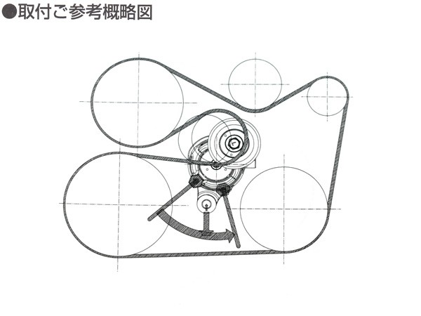 アルファード ヴェルファイア GGH30W GGH35W Vベルトオートテンショナー BANDO バンドー製 BFAT036 純正品番  16620-31090 送料無料の通販はau PAY マーケット - プロツールショップヤブモト | au PAY マーケット－通販サイト