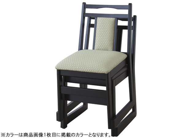 東谷 チェア ブラウン W46×D56×H78×SH44 BC-343DBR お座敷チェア 法事チェア スタッキング ハイタイプ メーカー直送 送料無料の通販は