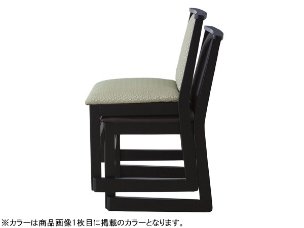 東谷 チェア ブラウン W46×D56×H78×SH44 BC-343DBR お座敷チェア 法事チェア スタッキング ハイタイプ メーカー直送 送料無料の通販は