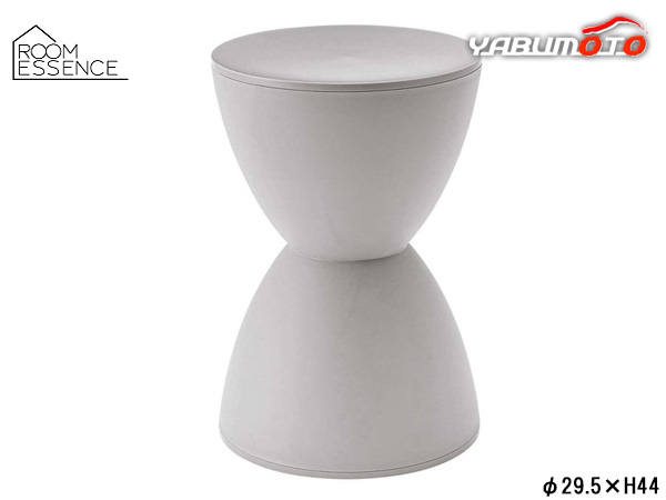 東谷 スツール グレー φ29.5×H44 PC-680GY 椅子 スツール 1人掛け 腰掛け チェア リビング おしゃれ 個性 メーカー直送 送料無料の通販は 5,010円