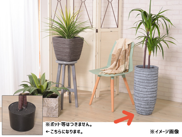 東谷 フェイクグリーン ドラセナ GRN-15 おしゃれ 人工観葉 観葉植物 インテリア 造花 リーフ あずまや メーカー直送 送料無料_3