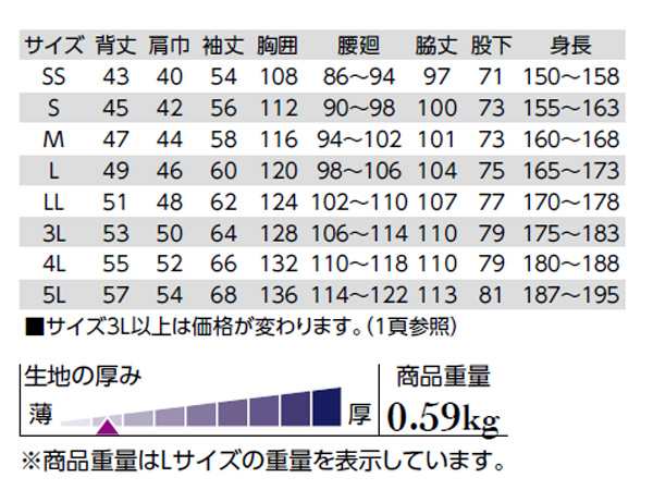 名入れ刺繍 長袖ツナギ 609 ネイビー 4L 10着 クレヒフク 春夏 作業着