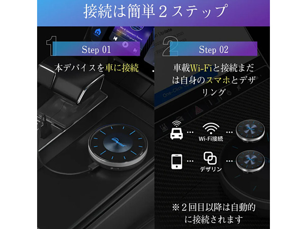 OTTOCAST P3 OttoAibox AIボックス Android12 車用ストリミング