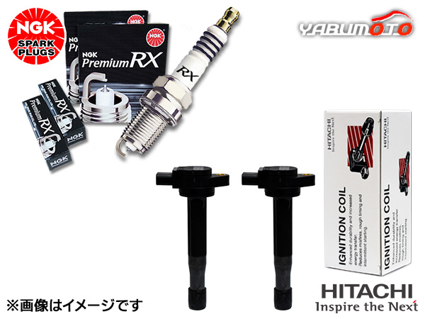 ソリオ MA34S NGK 定まり品 割り増し金 RX繋ぎ 93228 BKR5ERX-11P 4本 Astemo (旧日立) イグニッションコイル U12S03-COIL 2本仕かける H17.08〜H23.01