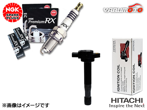 パジェロ ミニ H58A ターボ NGK 定まり品 割り増し金 RX繋ぎ 97620 DCPR7ERX-P 4本 Astemo (旧日立) 捲線 U15C01-COIL U15C02-COIL 2本 H20.05〜H24.06