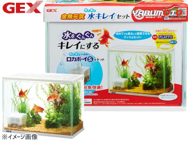 GEX 金魚元気 ぶくぶく水キレイセットS 熱帯魚 観賞魚用品 水槽 セット水槽 ジェックスの通販はau PAY マーケット -  プロツールショップヤブモト | au PAY マーケット－通販サイト