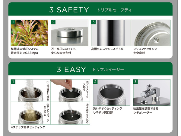 GEX BIO CO2 安全・簡単な発酵式CO2システムで水草を強力育成 低圧力システム 約1ヶ月供給 高耐久 観賞魚用品 ジェックス 送料無料_2