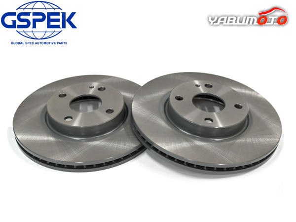 デミオ DJ3AS ディスクローター 2枚セット フロント GSPEK 1607930-SP H26.09〜H30.08 送料無料の通販は 9,610円