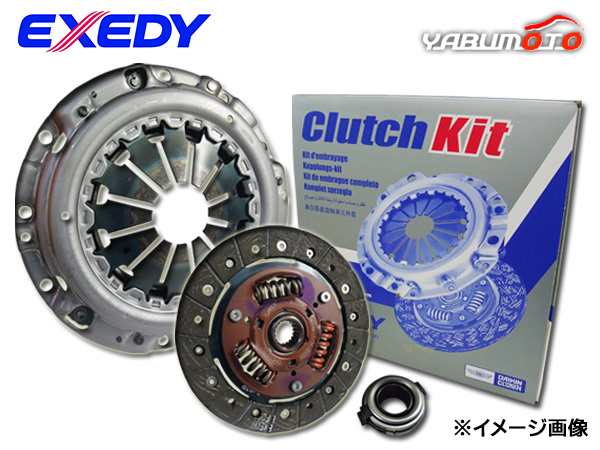 クラッチ 3点 キット パジェロミニ H58A NA H10/10〜 MBK034 EXEDY エクセディ カバー ディスク ベアリング 送料無料