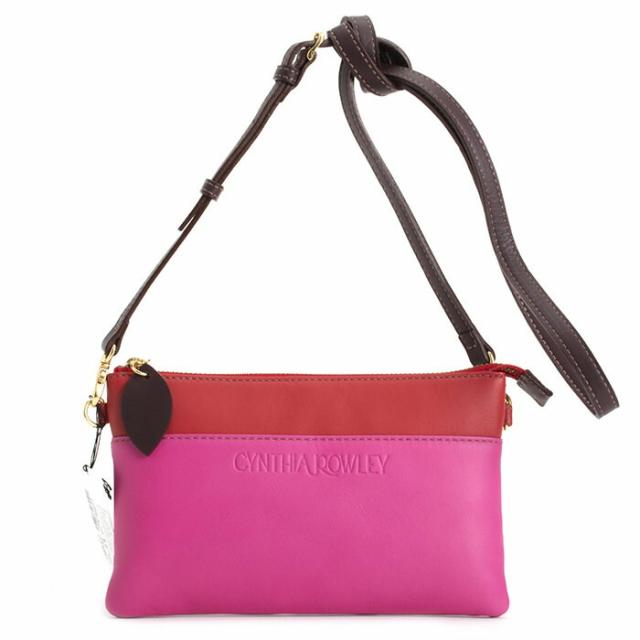 シンシアローリー バッグ ショルダーバッグ ポシェット ピンク CYNTHIA ROWLEY crb001-24 レディース 婦人 ギフト 定番 彼氏 彼女 プレゼント