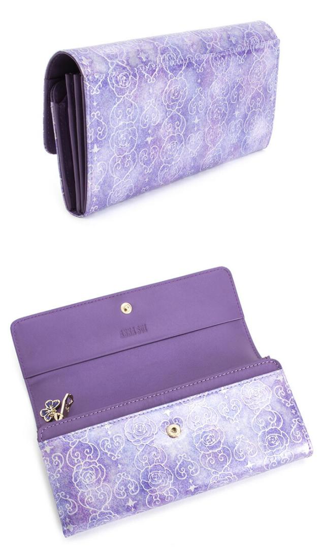 展示品箱なし アナスイ 財布 長財布 ラベンダー ANNA SUI 311630-92
