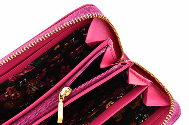 アナスイ 財布 長財布 ラウンドファスナー ピンクパープル ANNA SUI 314290-92 レディース 婦人 ギフト 定番 彼氏 彼女 プレゼント_3