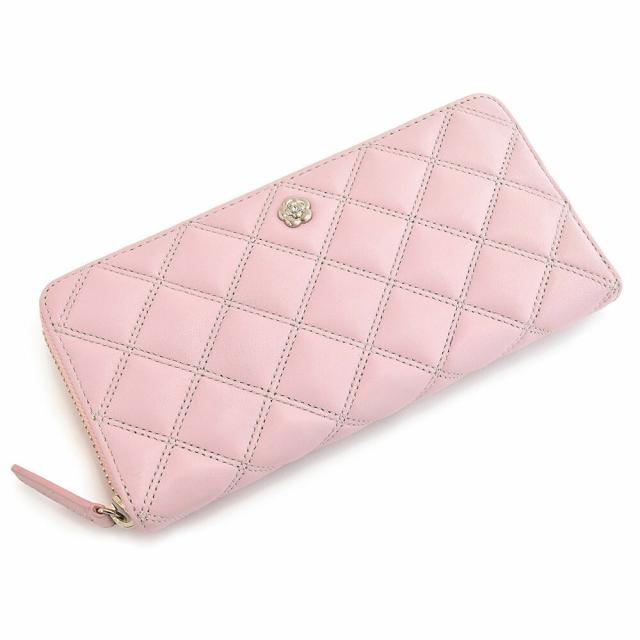 クレイサス 財布 長財布 ラウンドファスナー ピンク CLATHAS 188341-33 レディース 婦人 ギフト 定番 彼氏 彼女 プレゼント