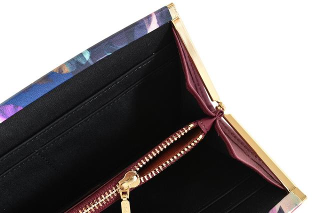 展示品箱なし ポールスミス 財布 長財布 がま口財布 Paul Smith バーガンデ pwd775-80 レディース 婦人_3