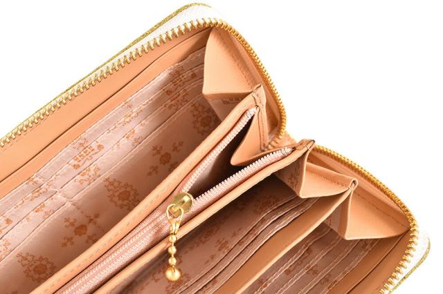 展示品箱なし アナスイ 財布 長財布 ラウンドファスナー ピンク ANNA