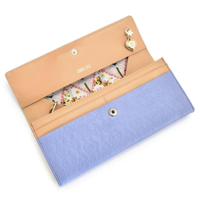 アナスイ 財布 長財布 青(ブルー) ANNA SUI 315250-82 レディース 婦人 ギフト 定番 彼氏 彼女 プレゼント_2