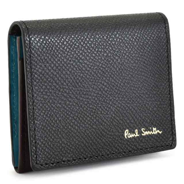 ポールスミス 財布 小銭入れ コインケース 黒(ブラック) Paul Smith psc411-10 メンズ 紳士の通販は