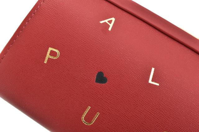 展示品箱なし ポールスミス 財布 長財布 がま口財布 Paul Smith 赤