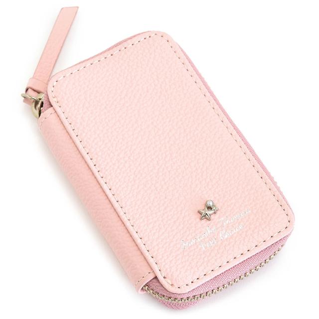 サマンサタバサ キーケース ラウンドファスナー ベビーピンク SamanthaThavasaPetitChoice 40902-22 レディース 婦人 ギフト 定番 彼氏 彼女 プレゼント