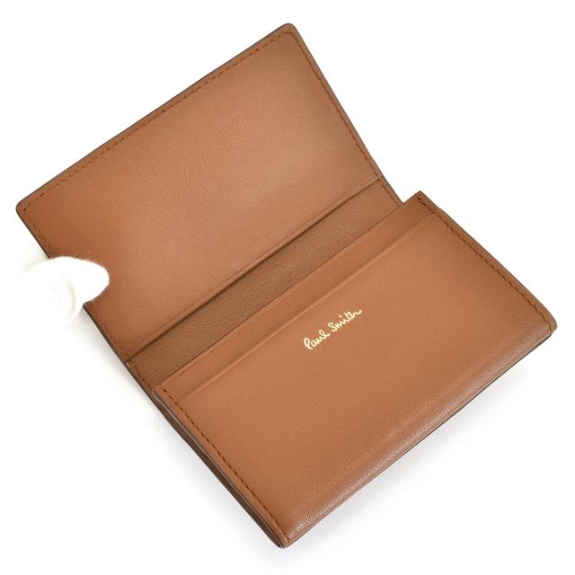 ポールスミス 名刺入れ カードケース キャメル Paul Smith psq031-75