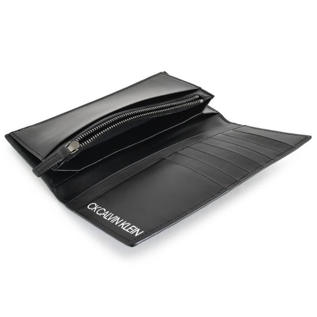 展示品箱なし カルバンクライン 財布 長財布 黒(ブラック) CK CALVIN KLEIN 000004 メンズ 紳士