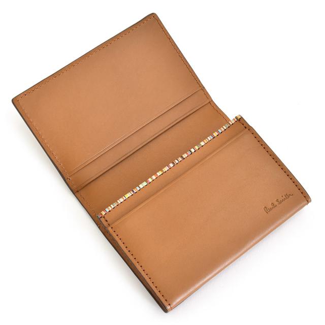 ポールスミス未使用キャメル 名刺入れ / カードケース PSC483-75 ポールスミス 名刺入れ カードケース キャメル Paul Smith