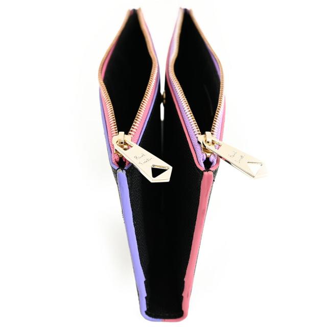 ポールスミス 財布 長財布 ファスナー財布 黒(ブラック) Paul Smith bpw254-10 レディース 婦人 ギフト 定番 彼氏 彼女 プレゼント_3