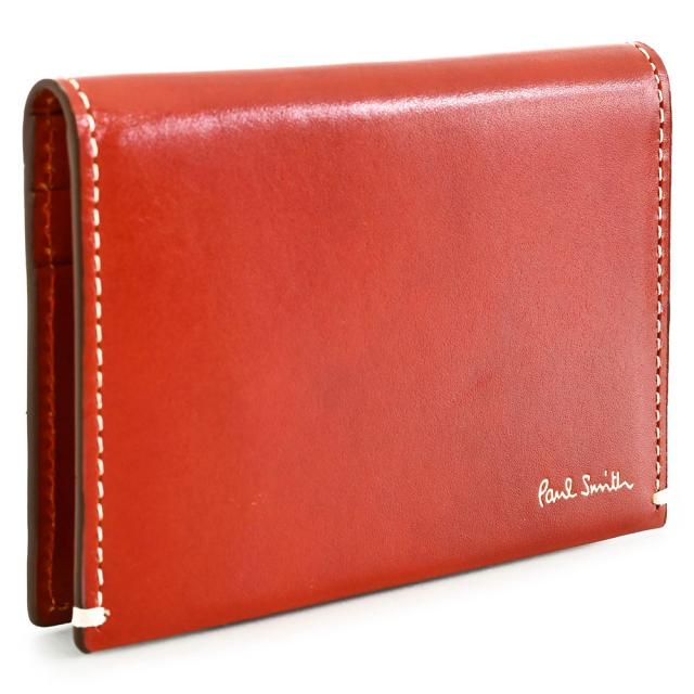 【新品未使用】Paul Smith レザーコインケース パスケース ネイビー 新品未使用】Paul Smith レザーコインケース パスケース