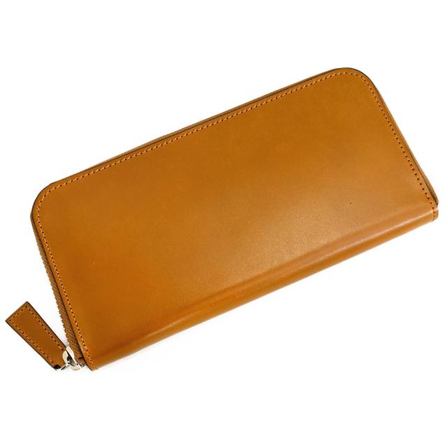 フジタカ 財布 長財布 ラウンドファスナー キャメル FUJITAKA 647604 メンズ 紳士 ギフト 定番 彼氏 彼女 プレゼント