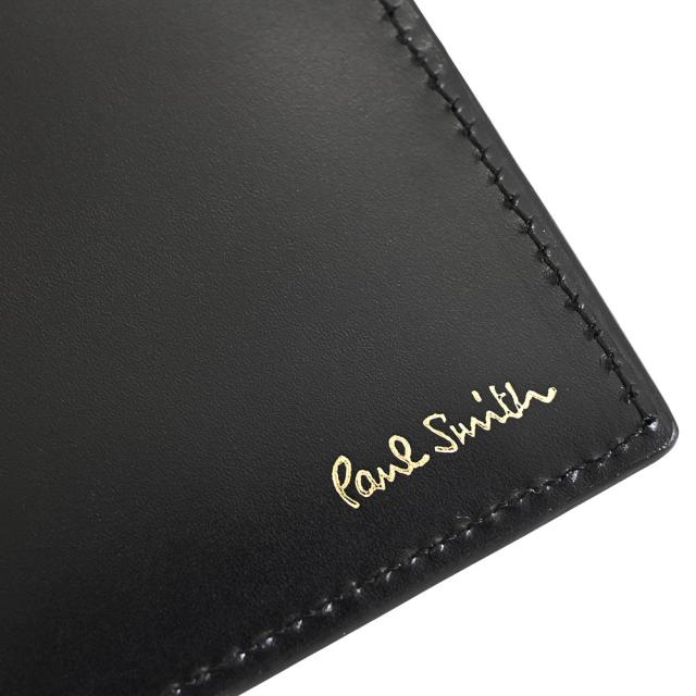 ポールスミス パスケース 定期入れ 黒(ブラック) Paul Smith bps001-10 メンズ 紳士 ギフト 定番 彼氏 彼女 プレゼント_2
