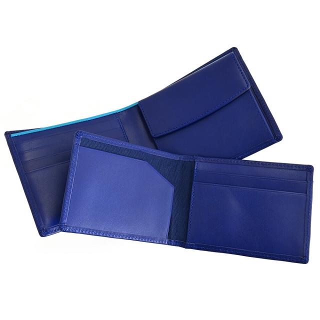 展示品箱なし ポールスミス 財布 二つ折り財布 カード入れ付き 青(ブルー) Paul Smith psc105-30 メンズ 紳士_4