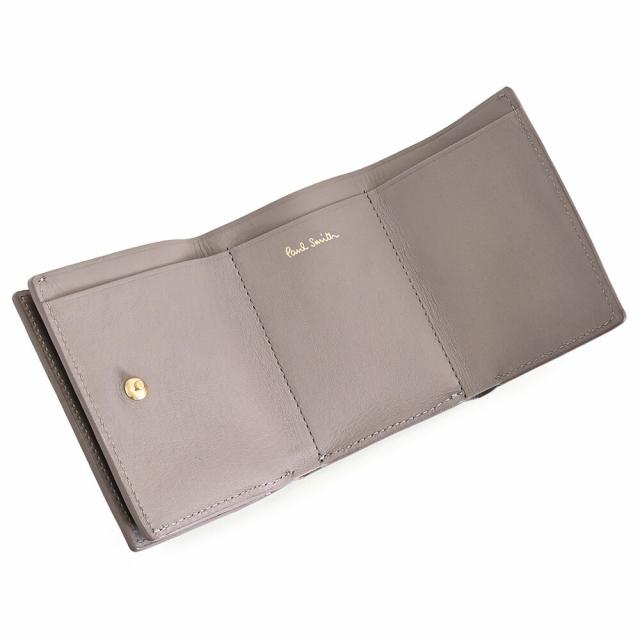 Paul Smith ブラウン三つ折り財布 Paul Smith ポールスミス 折財布 マーケトリーバニー 3つ折り