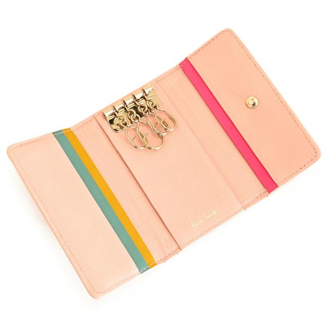訳あり ポールスミス キーケース Paul Smith ピンク pwd610-24 b レディース 婦人_2