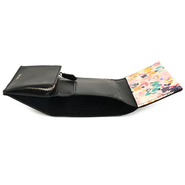 展示品箱なし ポールスミス 財布 三つ折り財布 黒(ブラック) Paul Smith pwd513-10 レディース 婦人_4