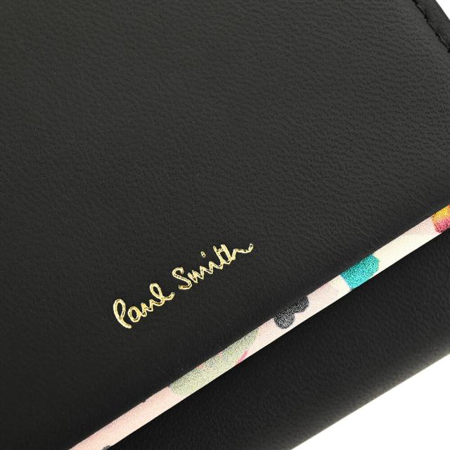 展示品箱なし ポールスミス 財布 三つ折り財布 黒(ブラック) Paul Smith pwd513-10 レディース 婦人_6