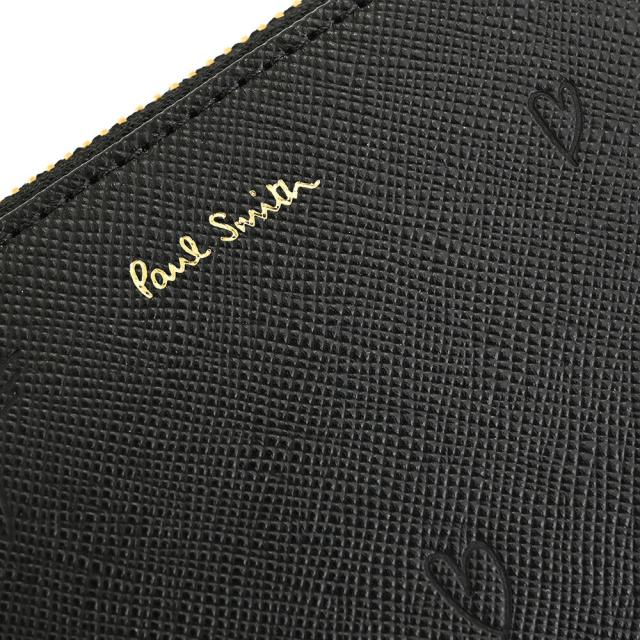 展示品箱なし ポールスミス 財布 小銭入れ コインケース ラウンドファスナー 黒(ブラック) Paul Smith pwd792-10 レディース 婦人_4