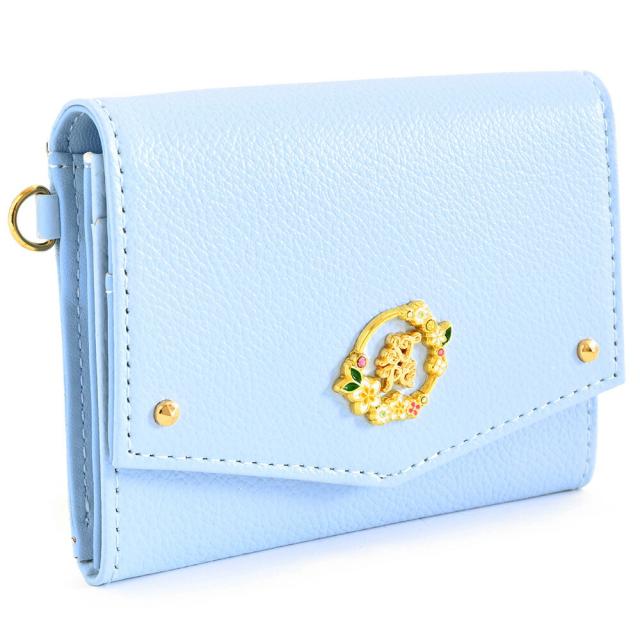 サマンサタバサ マルチパスケース 名刺入れ カードケース ライトブルー SamanthaThavasaPetitChoice 25821-81 レディース 婦人 ギフト 定番 彼氏 彼女 プレゼント