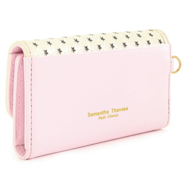 フラワービット キーケース （キーケース）｜Samantha Thavasa Petit Choice / サマンサタバサプチチョイス  ファッション通販 タカシマヤファッションスクエア Samantha Thavasa キーケース ピンク/ホワイト