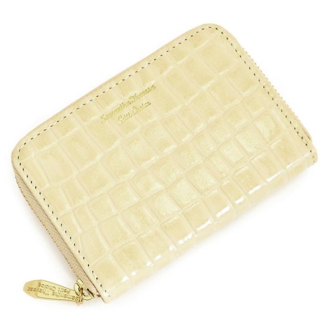 サマンサタバサ 財布 小銭入れ ケース パスケース ラウンドファスナー 黄色(イエロー) SamanthaThavasaPetitChoice 85662-60 レディース 婦人 ギフト 定番 彼氏 彼女 プレゼント